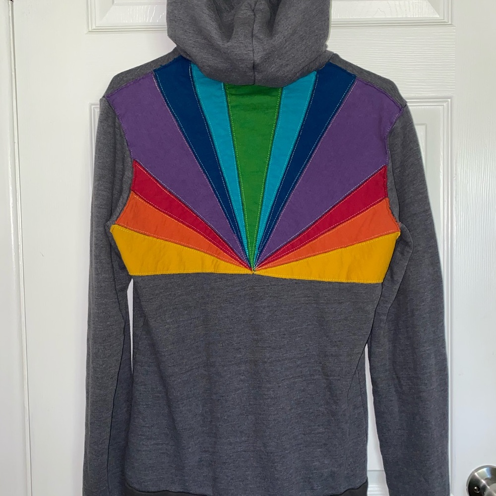 Aviator Nation Hoodie Multicolor Back